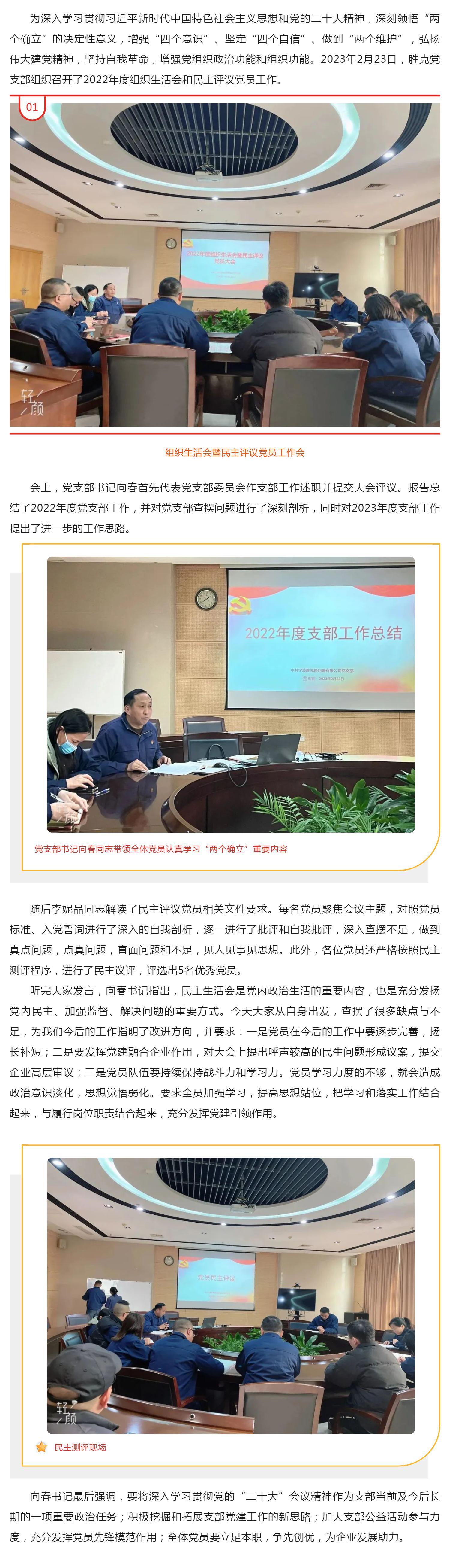 奮進新征程 勇擔新使命 _ 甯波勝克黨支部開(kāi)展2022年(nián)度組織生(shēng)活會(huì)暨民(mín)主評議(yì)黨員(yuán)工(gōng)作(zuò)_壹伴長(cháng)圖1.jpg